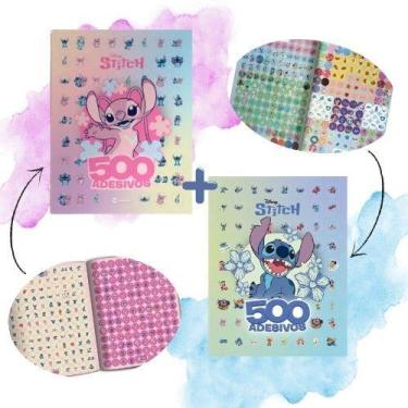 Imagem de Kit Stitch e Angel: 1000 Adesivos Divertidos - Culturama