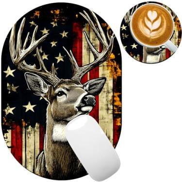 Imagem de TOEMZTFT Mouse pad pequeno, portátil, fundo de borracha antiderrapante à prova d'água, adequado para mouse sem fio, bandeja de teclado para laptop para homens e mulheres, viagem de escritório 18 x 27