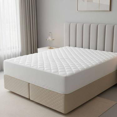 Imagem de Capa Protetora de Colchão Box Super King Premium Antiácaro e Antialérgico Macio