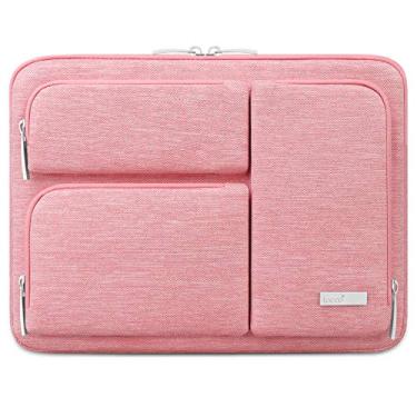 Imagem de Lacdo Capa protetora para computador portátil de 360° para o novo MacBook Air M4 A3240 2025, M3 A3113, M2 A2681, M1 A2337 | MacBook Pro M2/M1 A2338 A2251 | iPad Pro M5 / iPad Air M3 de 13", Rosa