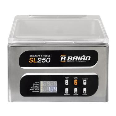 Imagem de Seladora A Vácuo De Câmara De Mesa R. Baião 25cm 220v Sl250