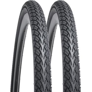 Imagem de YUNSCM 2 peças 700C pneus de bicicleta de estrada 700x38C 40-622 compatíveis com 700x36C 700x37C 700 x 38C 700x39C 700x40C pneus de bicicleta de estrada (Y-1480)