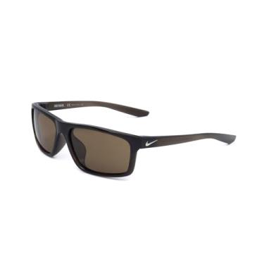 Imagem de Nike Chronicle CW4656 220 óculos de sol masculinos marrom/marrom lentes retangulares 59 mm, Velvet Brown, Lens-59 Bridge 16 Temple 135
