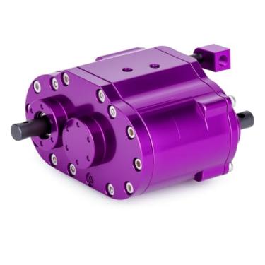 Imagem de Dual Speed Transfer Case Gearbox Transmission Box for Axial SCX10 RC4WD D90 1/10 RC Crawler Car Upgrade Parts (Purple)