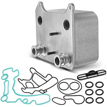 Imagem de Kit de substituição de refrigerador de óleo de motor A-Premium para Ford E-350 E-450 E-450 F-250 F-350 F-450 F-550 Super Duty Excursion V8 6.0L Turbo Diesel