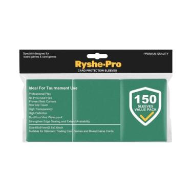 Imagem de 150 Peças De Protetores De Cartas Premium 2.6x3.6 Compatíveis Com Cart
