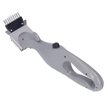 Imagem de Eujgoov Escova para Grelhar, Limpador de Churrasco ABS de Aço Inoxidável Com Alça Ergonômica para Churrasqueira a Gás, Raspador Durável de 14,6 Polegadas para Churrasqueiras de Cerâmica de Ferro