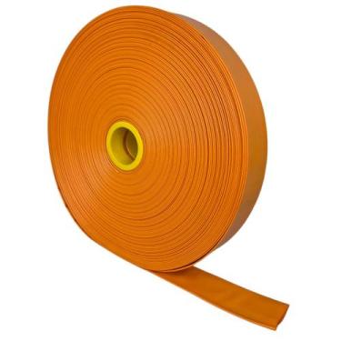 Imagem de 10 Metros de Mangueira Flat Laranja Achatada 2 Polegadas Irrigação Bor