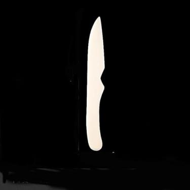 Imagem de Ferramenta de pasta e vinco de ossos - Pontuação, dobrável para origami, artesanato em papel, encadernação, artesanato de couro e papel dobrável, branco (100% osso de gado)