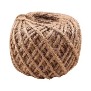 Imagem de Corda De Juta Natural 1-14mm Vintage Para Artesanato, Embalagem De Pre