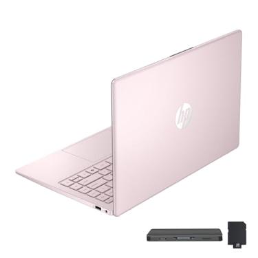 Imagem de HP Stream Laptop BrightView HD de 14 polegadas, Intel Celeron N150, 16 GB de RAM, armazenamento de 288 GB (128 GB eMMC + conjunto de estação de ancoragem de 160 GB), gráficos Intel UHD, webcam 720p