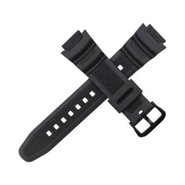 Imagem de Pulseira De Relógio De Silicone De 18mm Para Homens Para CASIO AE1200 