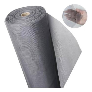 Imagem de Rolo De Tela Mosquiteira Cinza Polietileno 1,50M X 10 Metros