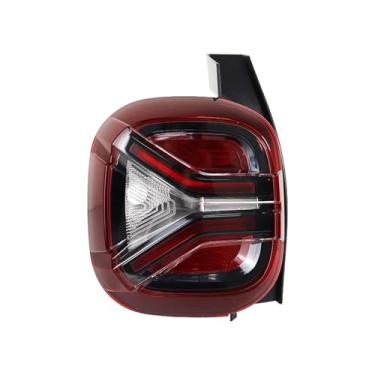 Imagem de FLJOYOEU Luz de freio traseiro do carro, luz de freio de aviso, peças de reposição para lanterna traseira, compatível com Renault Dacia Duster 2 Facel 2020-2024 265558514R 265507316R (esquerda)