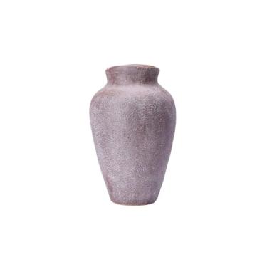 Imagem de Vasos para flores, vaso de cerâmica grande, arranjo de flores, decoração de sala de estar, vaso decorativo para casa