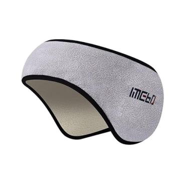 Imagem de Máscara de dormir que envolve as orelhas, para homens e mulheres, antiruído, velcro ajustável, adequada para casa, viagem e escritório (cinza)