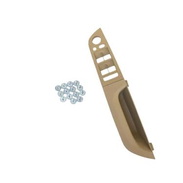 Imagem de Compatível com BMW Série 3 E90 E91 316 318 320 325 328i RHD Motorista da mão direita Porta interna do carro Apoio de braço Interruptor da janela Painel de substituição(Beige 35.5 High-end)