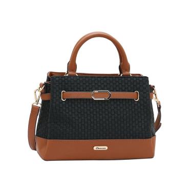 Imagem de Bolsa Duo Colors - Alça dupla - Preto - Chenson 3485265