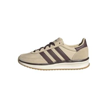 Imagem de adidas Tênis feminino Run 70s 2.0, Sand Strata/Shadow Brown/Off White, 35