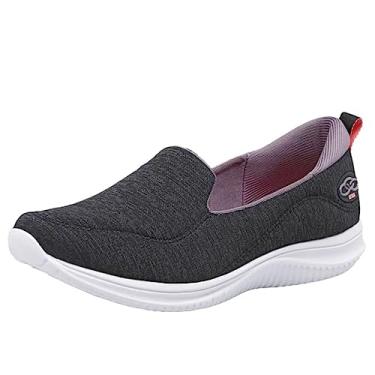 Imagem de Tênis Mantra, Olympikus, Feminino, Preto/Vinho, 36