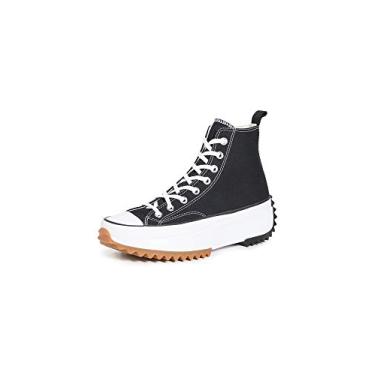 Imagem de Converse Men's Run Star Hike High Top Sneakers, Black/White/Gum, 11.5 Medium US