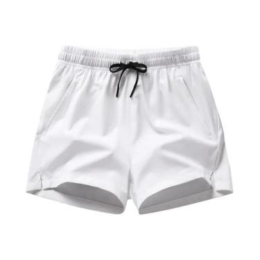 Imagem de Conjunto de Calções Esportivos com Bolsos e Zíper - 3 Peças - Unissex,