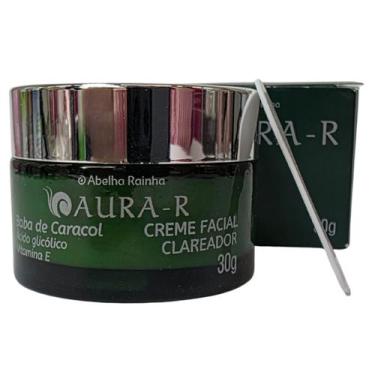 Imagem de Creme Facial Clareador Aura-R Baba De Caracol Abelha Rainha 30g