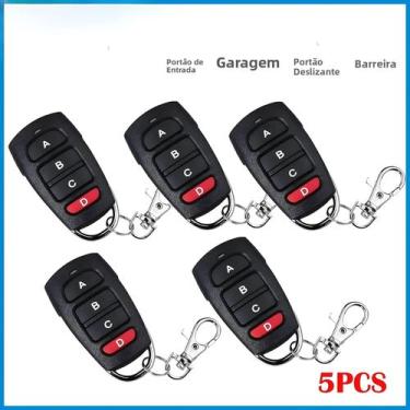 Imagem de Controle Remoto Sem Fio RF 433MHz Para Abertura De Porta De Garagem, D
