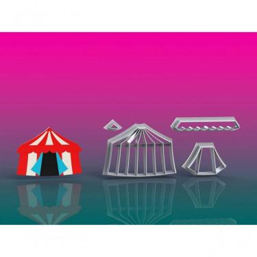Imagem de Cortador Circo Tenda Modular Tamanho 5Cm