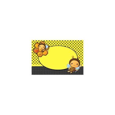 Imagem de Painel de Lona Abelhinhas - Fabrika de Festa, 300x250cm