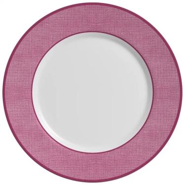 Imagem de Sousplat Cerâmica Branca 34cm - Resistente e Fácil de Limpar