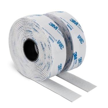 Imagem de Fita autoadesiva Hook and Loop Bulina 2,54 cm x 3,05 m de comprimento