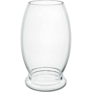 Imagem de VASO DECORATIVO ENFEITE CASA HOME&CO VIDRO 35x22x22cm TRANSPARENTE