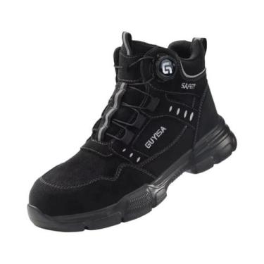 Imagem de Tênis De Segurança Masculino Com Biqueira De Aço, Antiperfuração E Bot