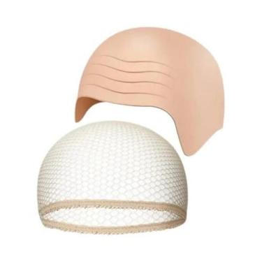 Imagem de Peruca De Látex Para Adultos Com Touca De Careca Para Halloween, Fanta