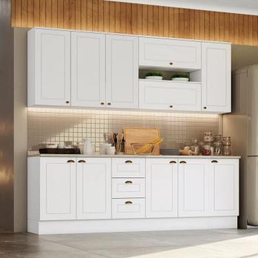 Imagem de Cozinha Compacta 07 Pecas Com Aereo Basculante Americana Henn