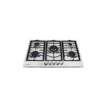 Imagem de COOKTOP CUISINART CASUAL A GÁS 90CM COM 5 QUEIMADORES EM AÇO INOX 220V 4093180003