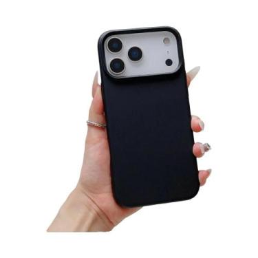 Imagem de Capa De Silicone Fosca Candy Para iPhone 17 16 16E 15 pro Max, Anticho