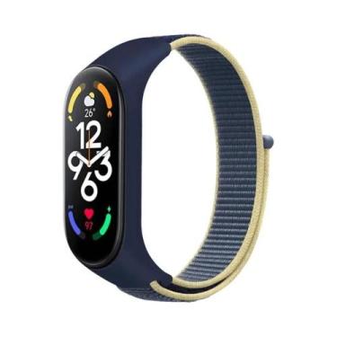 Imagem de Pulseira De Nylon Sport Loop Para Xiaomi Mi Band 7 6 5 4 3 - Substitui