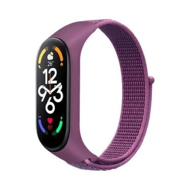 Imagem de Pulseira De Nylon Sport Loop Para Xiaomi Mi Band 7 6 5 4 3 - Substitui