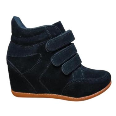 Imagem de Tênis Sneaker Ana Lucia - Tênis Com Salto 2002, Preto, 36