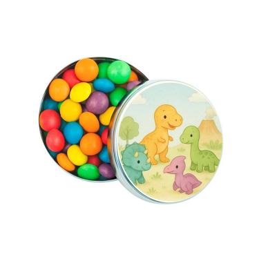 Imagem de Kit 30 Latinhas Lembrancinhas Dinossauros Baby