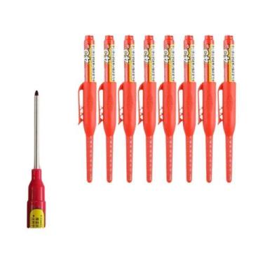 Imagem de Conjunto De Canetas Marcadoras De Ponta Longa De 45mm Para Carpinteiro