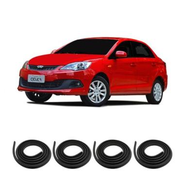Imagem de Kit Borracha Vedação Das 4 Portas Celer 2013 à 2018 - sem marca
