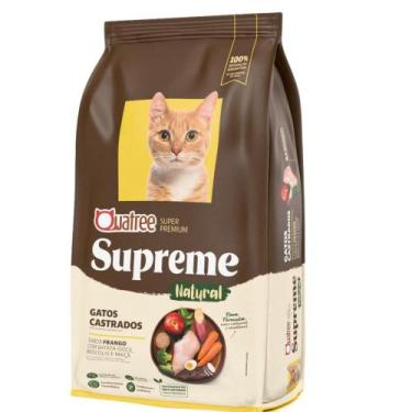 Imagem de Ração Quatree Supreme Gatos Castrados Frango e Batata Doce 2,5kg