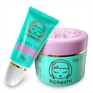 Imagem de Kit Kokeshi Pele de Porcelana + Olhos de Gueixa Hidratante