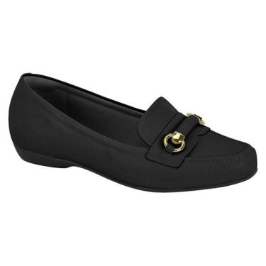Imagem de Mocassim/sapatilha Feminino Modare - 7016.1004 - Vizzano, Preto, 35