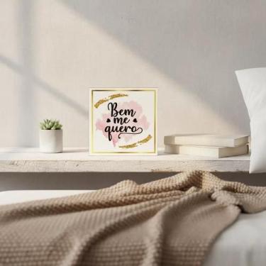 Imagem de Placa Mdf Decorativo Delicada Rústica Frases Enfeite Base - Cosy