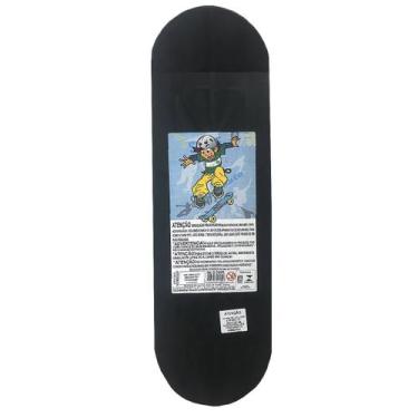Imagem de Skate Infantil Brinquedo De Plástico 45 cm Diversas Cores - Injeto Pla