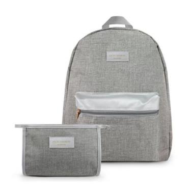Imagem de Mochila Bolsa Escolar Costas Adulto Juvenil Casual Trabalho Viagem Uni